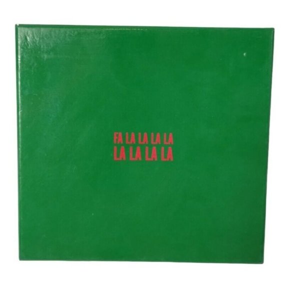 Tommy Hilfiger Fa La La Christmas Ornaments 4 Piece Set 3 inch Ball Exclusive - Picture 9 of 12